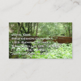 Tarjeta De Visita Puente Muir Woods I