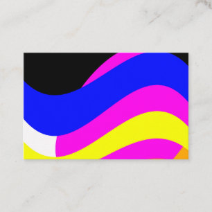 Tarjeta De Visita Puesta de sol en el mar