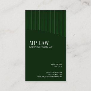 Tarjeta de visita pulida