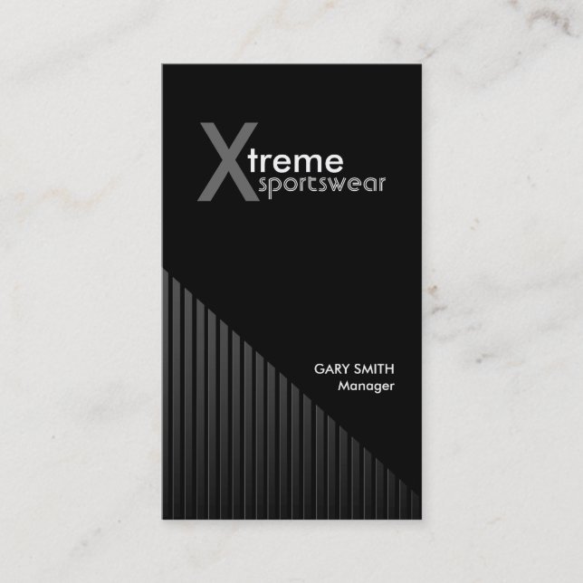 Tarjeta de visita pulida (Anverso)