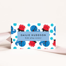 Tarjeta De Visita Pulpo pirata, centro de juegos para niños, centro 