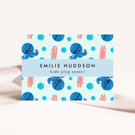 Tarjeta De Visita Pulpo pirata, medusa pirata, centro de actividad