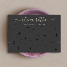 Pulsera de collar de estrellas celestes de color n