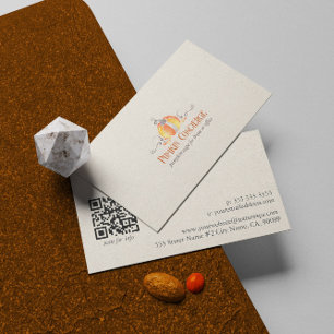 Tarjeta De Visita Pumpkinscape Fall Home Decoración Conserjería