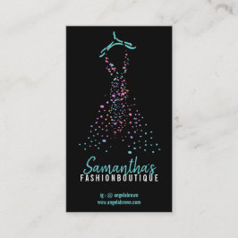 Tarjeta De Visita Puntos de Bloguera de Minorista de Tienda de Bouti