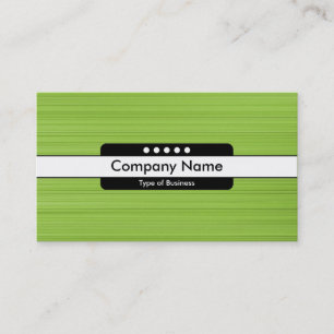 Tarjeta De Visita Puntos de centro de la banda 5 - textura verde