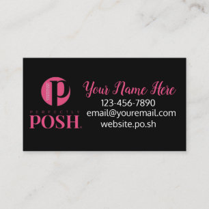 Tarjeta De Visita Puntos de encargo perfectamente elegantes de la