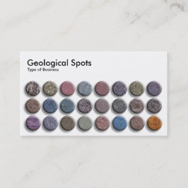 Tarjeta De Visita Puntos geológicos 02