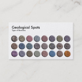 Tarjeta De Visita Puntos geológicos - Perla