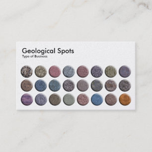 Tarjeta De Visita Puntos geológicos - Perla