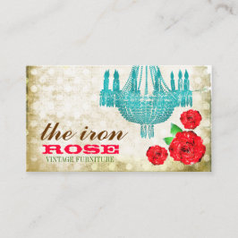 Tarjeta De Visita Puntos subiós vintage poner crema de la