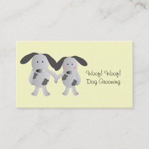 Tarjeta De Visita Puppy Love Dog Grooming Business Card