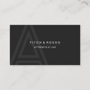 Tarjeta De Visita PurePro No5 gris oscuro