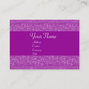 TARJETA DE VISITA PURPLE FASHION BEBES