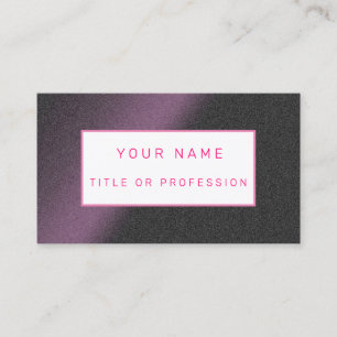 Tarjeta De Visita Purple Luxury