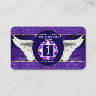 tarjeta de visita Purple Soul