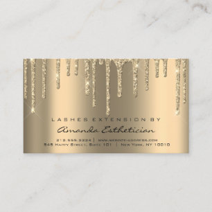 Tarjeta De Visita Purpurina de las inmersiones de la extensión del