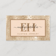 Purpurina de oro Personalizado Jewelry
