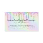 Purpurina de pelo de maquillaje de unicornio holog