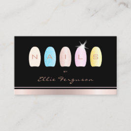 Tarjeta De Visita Purpurina del Salón del Técnico de Ferrocarriles G