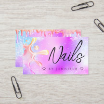 Purpurina holográfico Nails polacos Splash QR Códi