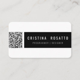 TARJETA DE VISITA QR CODE CARD