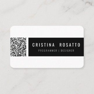 TARJETA DE VISITA QR CODE CARD