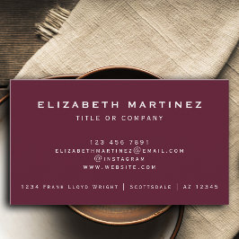 Tarjeta De Visita QR Code Company Logotipo profesional frontal y pos