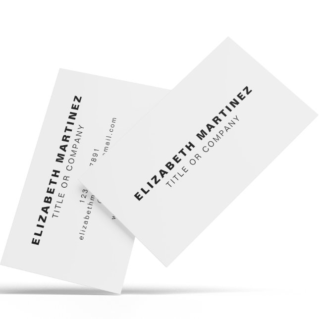 Tarjeta De Visita QR Code Company Logotipo profesional frontal y pos (Subido por el creador)