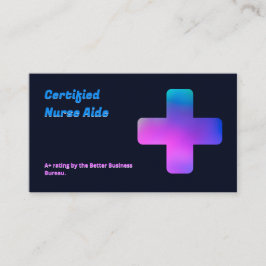 Tarjeta De Visita QR de Enfermería CNA