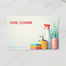 Tarjeta De Visita QR de limpieza interna