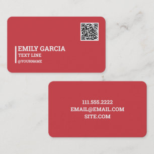 Tarjeta De Visita QR de MLM de ventas directas