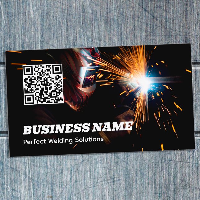 Tarjeta De Visita QR de soldadura (Welding QR Business Cards)