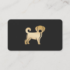 Tarjeta De Visita QR Escaneado Perro Grooming