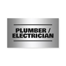 Tarjeta de visita QR para Personalizado de enchufe