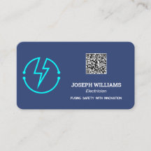 QR personalizado de electricidad