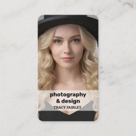 Tarjeta De Visita QR, Personalizado de fotografía