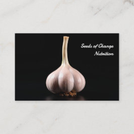 Tarjeta De Visita QR personalizado del entrenador de nutrición