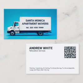 Tarjeta De Visita QR Relocation Movers