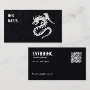 Tarjeta De Visita QR Tattoo Studio