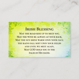 Tarjeta De Visita Que se levante el camino para conocer la bendición