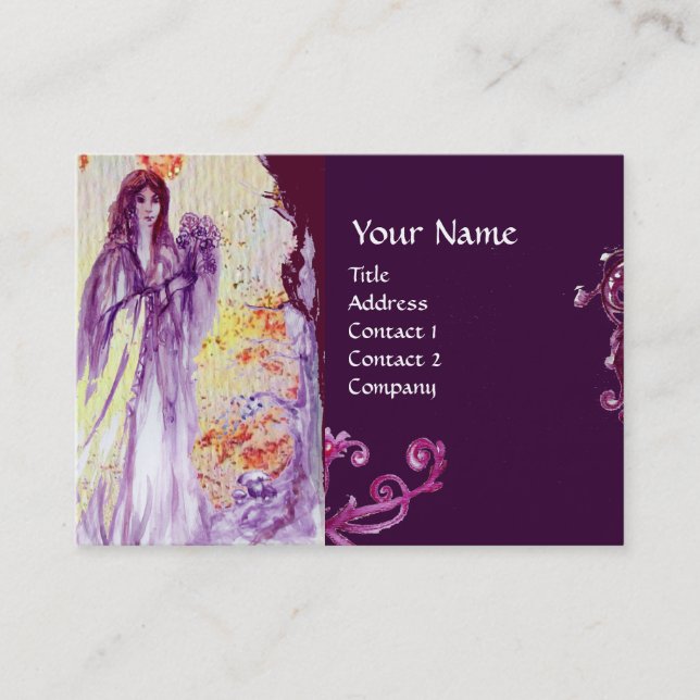 TARJETA DE VISITA QUEEN GUINEVERE MONOGRAM (Anverso)