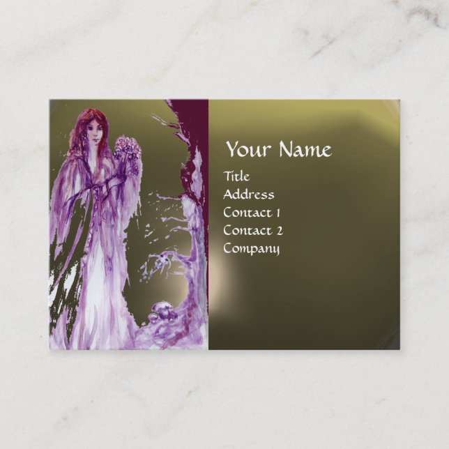 TARJETA DE VISITA QUEEN GUINEVERE MONOGRAM (Anverso)