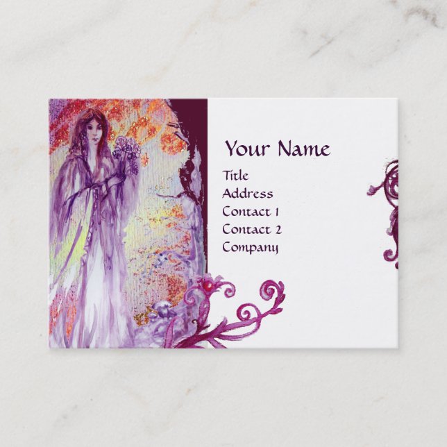 TARJETA DE VISITA QUEEN GUINEVERE MONOGRAM (Anverso)