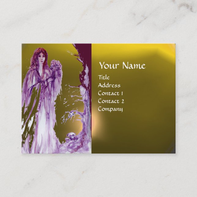 TARJETA DE VISITA QUEEN GUINEVERE MONOGRAM (Anverso)