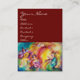 Tarjeta De Visita QUEMANDO EL CARNAVAL / teatro, danza y música