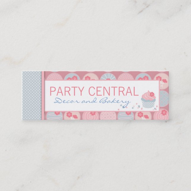 Tarjeta de visita querida del chica (Anverso)