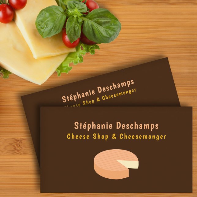 Tarjeta De Visita Queso (Cheese business card)