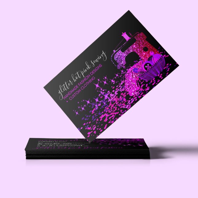 Tarjeta De Visita Quillado de yarn de la máquina de coser del sastre (Subido por el creador)