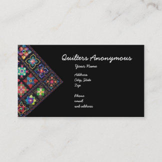 Tarjeta De Visita Quilters anónimo